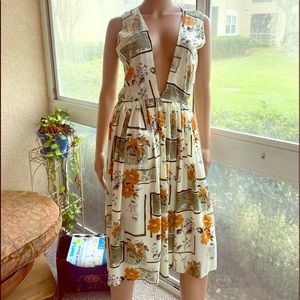 Lovely Floral Dress Handmade